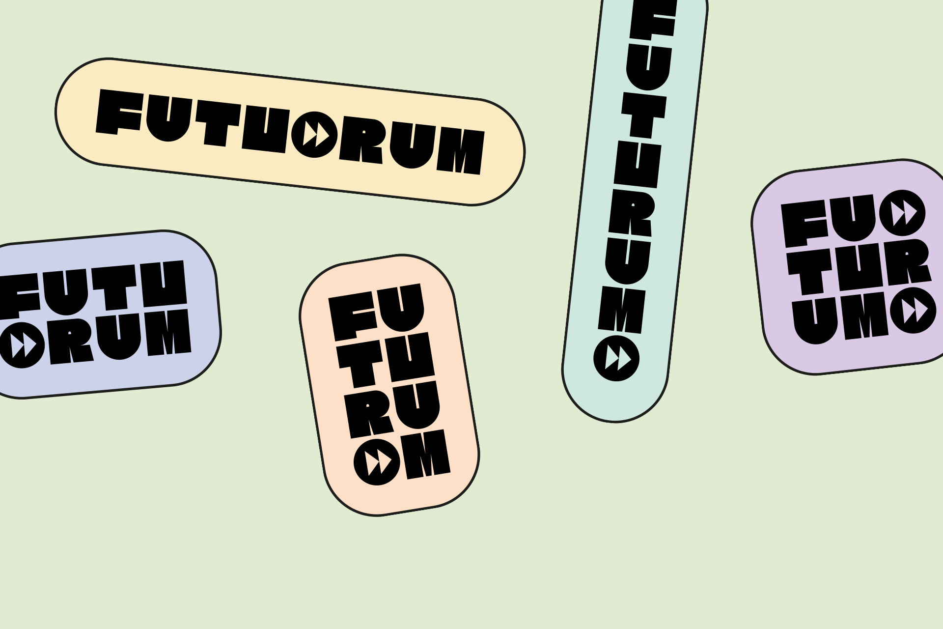 Logo von Futurum Festival in Farbdarstellung