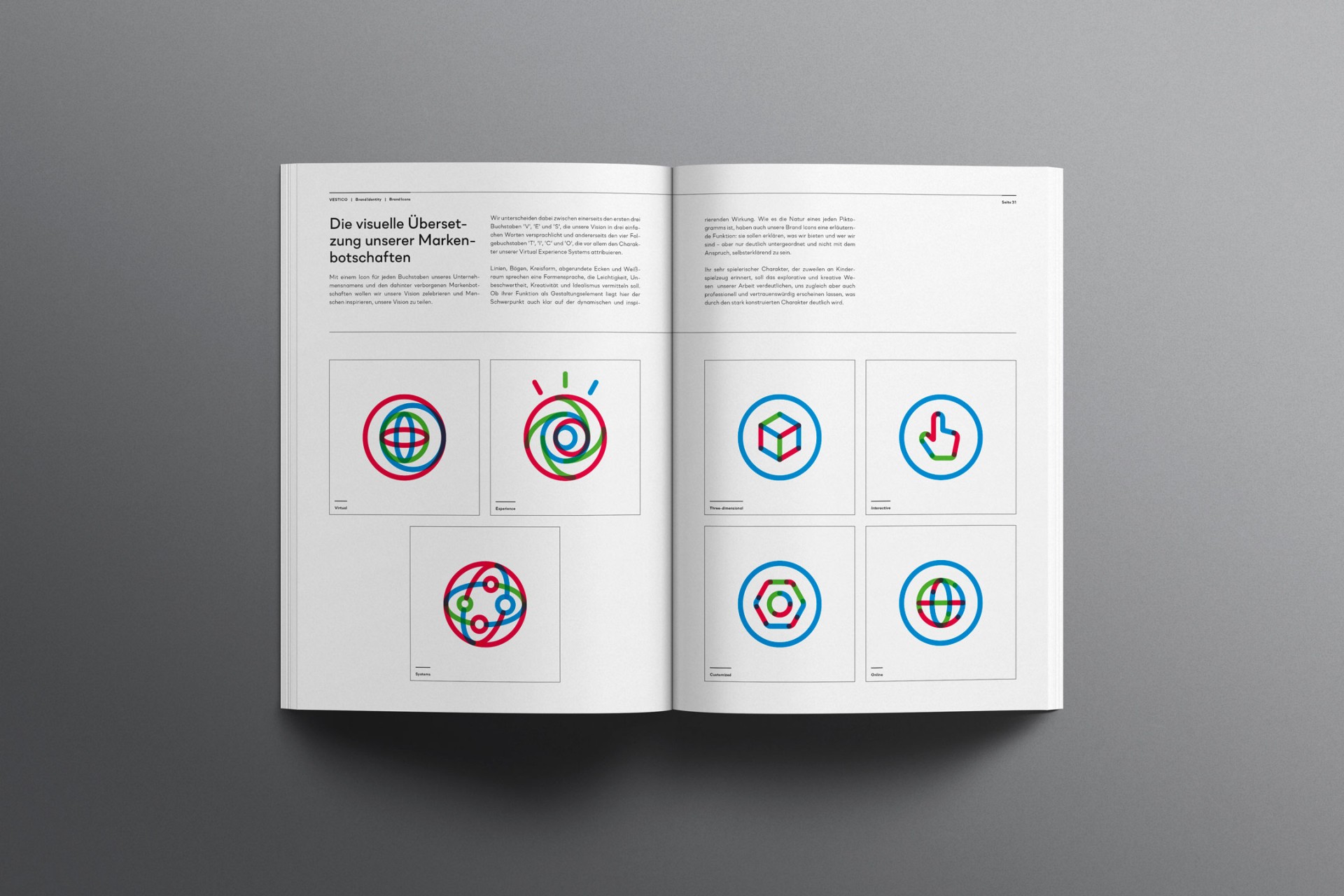 Brand Icons von VESTICO für Marke, Funktionen und digitale Anwendungen.